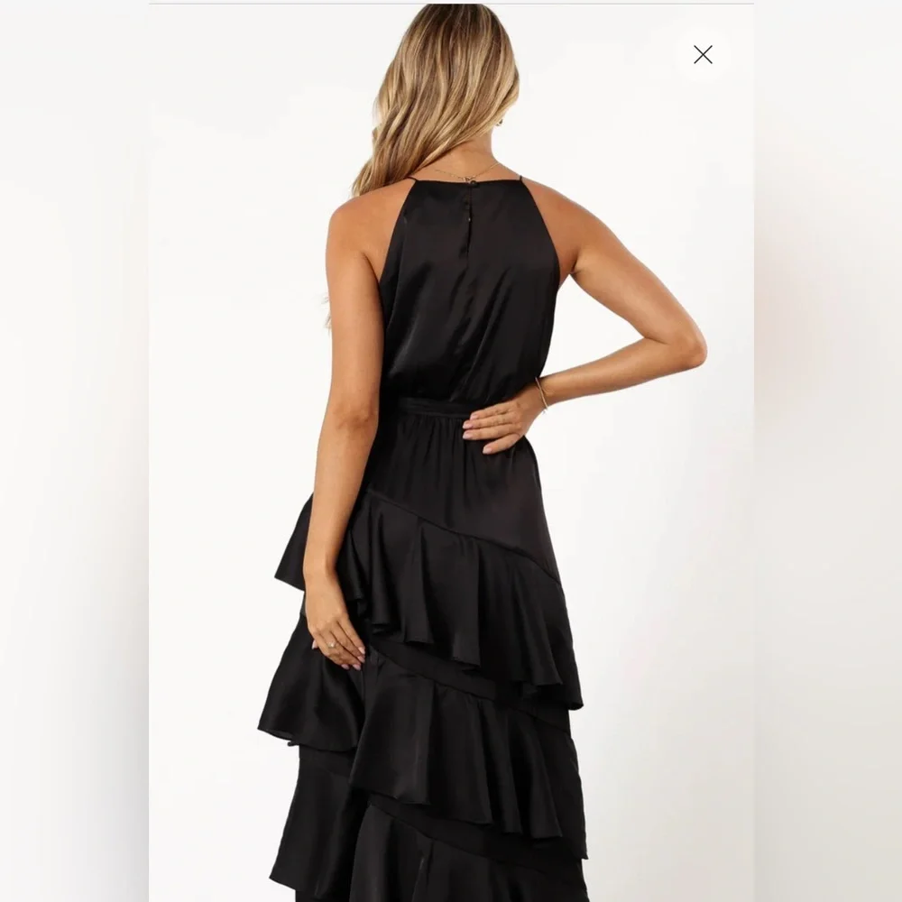 Petal & Pup Black
Satin Dress - Picture 2 of 9